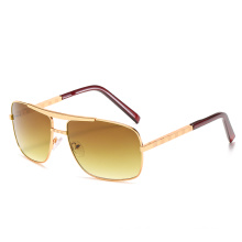 Flat Top Oversized rectangle pilot sun glasses women 2020 new arrivals fashion shades designer custom metal uv400 sunglasses